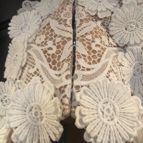 Helen O’Connor Daisy Dress Ivory | Anthropologie Mini & Tunic Dresses - Picture 7 of 7